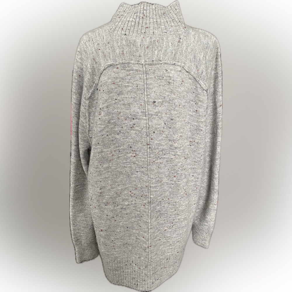 Ann Taylor LOFT High-Low Mock Neck Sweater - Size Large - EUC - Picture 2 of 9